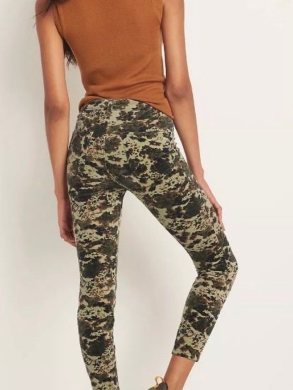 Anthropologie Pilcro High Rise Corduroy Pant